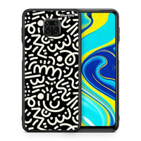 Thumbnail for Θήκη Xiaomi Redmi Note 9S / 9 Pro Doodle Art από τη Smartfits με σχέδιο στο πίσω μέρος και μαύρο περίβλημα | Xiaomi Redmi Note 9S / 9 Pro Doodle Art case with colorful back and black bezels