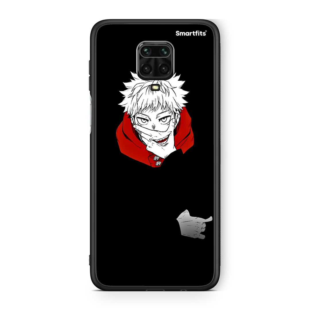 Xiaomi Redmi Note 9S / 9 Pro Itadori Anime θήκη από τη Smartfits με σχέδιο στο πίσω μέρος και μαύρο περίβλημα | Smartphone case with colorful back and black bezels by Smartfits