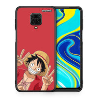Thumbnail for Θήκη Xiaomi Redmi Note 9S / 9 Pro Pirate Luffy από τη Smartfits με σχέδιο στο πίσω μέρος και μαύρο περίβλημα | Xiaomi Redmi Note 9S / 9 Pro Pirate Luffy case with colorful back and black bezels