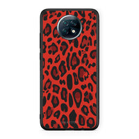 Thumbnail for 4 - Xiaomi Redmi Note 9T Red Leopard Animal case, cover, bumper