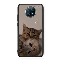 Thumbnail for Xiaomi Redmi Note 9T Cats In Love Θήκη από τη Smartfits με σχέδιο στο πίσω μέρος και μαύρο περίβλημα | Smartphone case with colorful back and black bezels by Smartfits