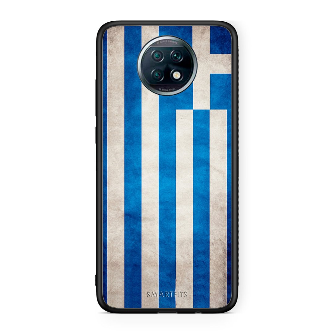 4 - Xiaomi Redmi Note 9T Greece Flag case, cover, bumper