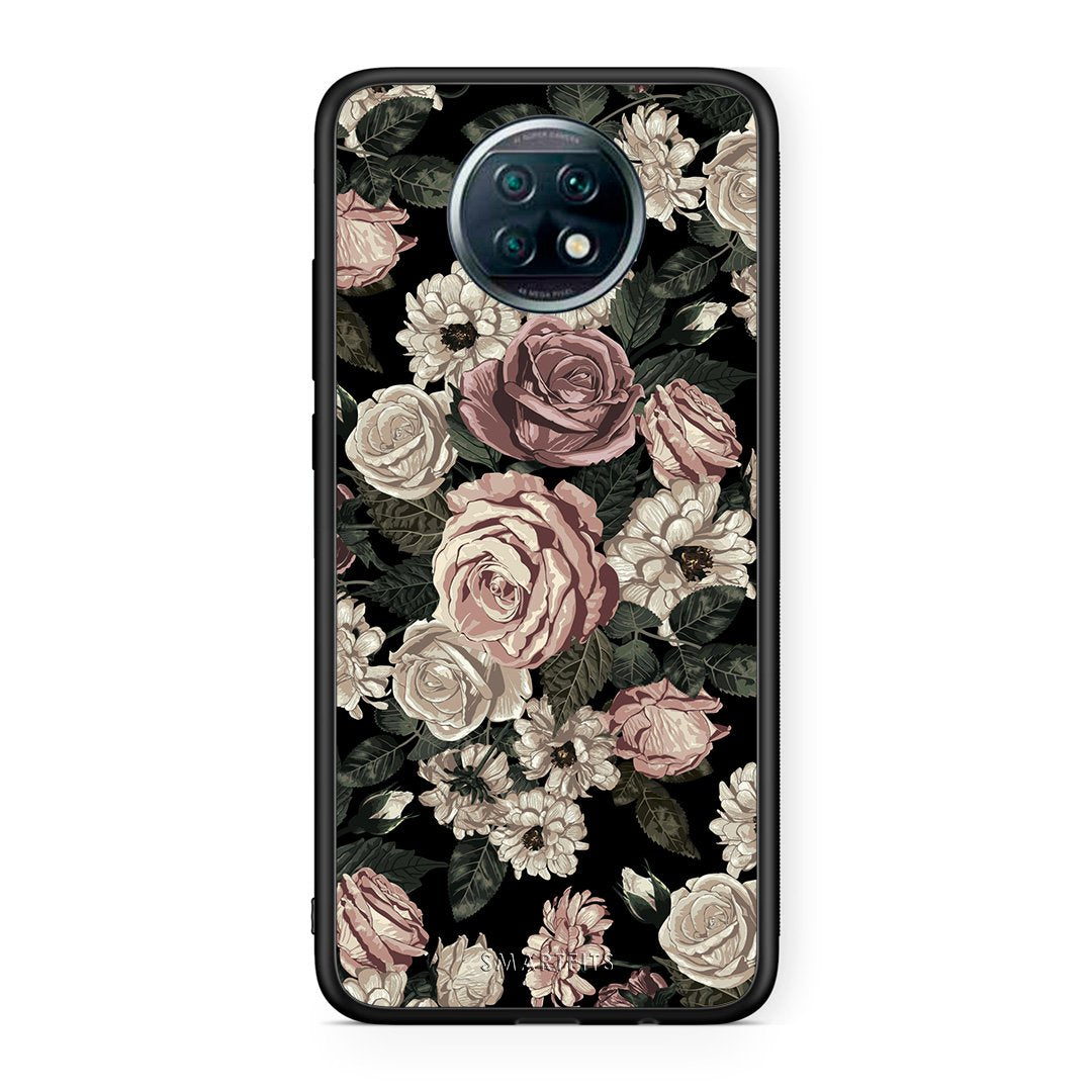 4 - Xiaomi Redmi Note 9T Wild Roses Flower case, cover, bumper