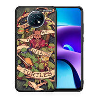 Thumbnail for Θήκη Xiaomi Redmi Note 9T Ninja Turtles από τη Smartfits με σχέδιο στο πίσω μέρος και μαύρο περίβλημα | Xiaomi Redmi Note 9T Ninja Turtles case with colorful back and black bezels