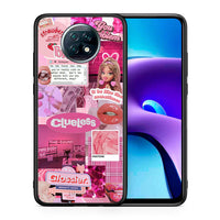 Thumbnail for Θήκη Αγίου Βαλεντίνου Xiaomi Redmi Note 9T Pink Love από τη Smartfits με σχέδιο στο πίσω μέρος και μαύρο περίβλημα | Xiaomi Redmi Note 9T Pink Love case with colorful back and black bezels