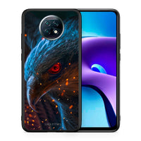 Thumbnail for Θήκη Xiaomi Redmi Note 9T Eagle PopArt από τη Smartfits με σχέδιο στο πίσω μέρος και μαύρο περίβλημα | Xiaomi Redmi Note 9T Eagle PopArt case with colorful back and black bezels