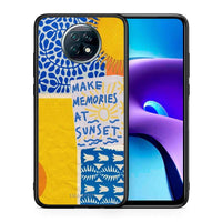 Thumbnail for Θήκη Xiaomi Redmi Note 9T Sunset Memories από τη Smartfits με σχέδιο στο πίσω μέρος και μαύρο περίβλημα | Xiaomi Redmi Note 9T Sunset Memories case with colorful back and black bezels