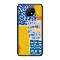 Thumbnail for Xiaomi Redmi Note 9T Sunset Memories Θήκη από τη Smartfits με σχέδιο στο πίσω μέρος και μαύρο περίβλημα | Smartphone case with colorful back and black bezels by Smartfits
