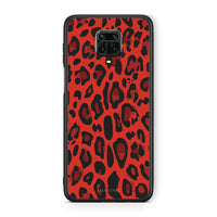 Thumbnail for 4 - Xiaomi Redmi Note 9S / 9 Pro Red Leopard Animal case, cover, bumper
