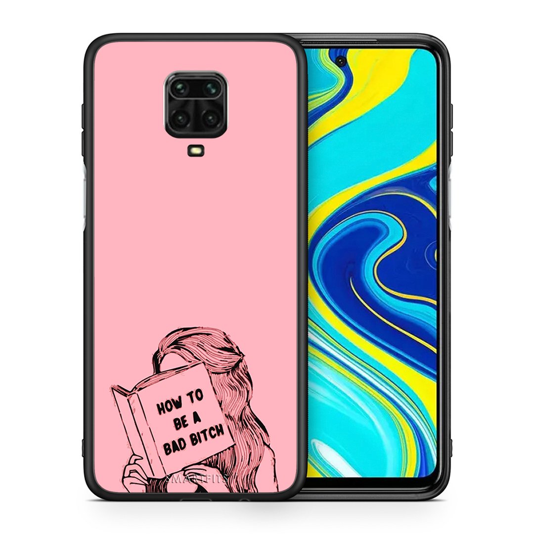 Θήκη Xiaomi Redmi Note 9S / 9 Pro Bad Bitch από τη Smartfits με σχέδιο στο πίσω μέρος και μαύρο περίβλημα | Xiaomi Redmi Note 9S / 9 Pro Bad Bitch case with colorful back and black bezels