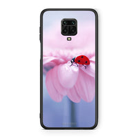 Thumbnail for Xiaomi Redmi Note 9S / 9 Pro Ladybug Flower θήκη από τη Smartfits με σχέδιο στο πίσω μέρος και μαύρο περίβλημα | Smartphone case with colorful back and black bezels by Smartfits