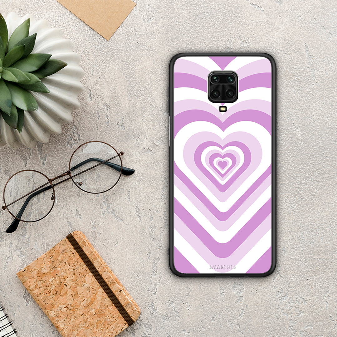 Lilac Hearts - Xiaomi Redmi Note 9s / 9 Pro / 9 Pro max case