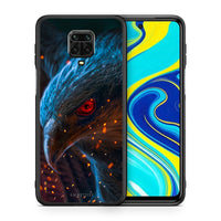 Thumbnail for Θήκη Xiaomi Redmi Note 9S / 9 Pro Eagle PopArt από τη Smartfits με σχέδιο στο πίσω μέρος και μαύρο περίβλημα | Xiaomi Redmi Note 9S / 9 Pro Eagle PopArt case with colorful back and black bezels