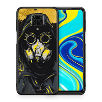 Thumbnail for Θήκη Xiaomi Redmi Note 9S / 9 Pro Mask PopArt από τη Smartfits με σχέδιο στο πίσω μέρος και μαύρο περίβλημα | Xiaomi Redmi Note 9S / 9 Pro Mask PopArt case with colorful back and black bezels