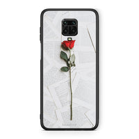 Thumbnail for Xiaomi Redmi Note 9S / 9 Pro Red Rose θήκη από τη Smartfits με σχέδιο στο πίσω μέρος και μαύρο περίβλημα | Smartphone case with colorful back and black bezels by Smartfits