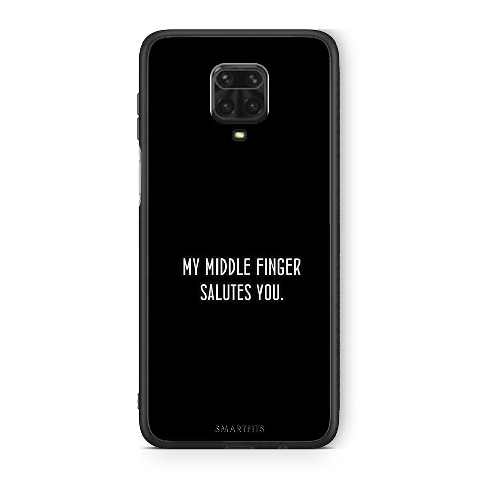 Xiaomi Redmi Note 9S / 9 Pro Salute θήκη από τη Smartfits με σχέδιο στο πίσω μέρος και μαύρο περίβλημα | Smartphone case with colorful back and black bezels by Smartfits