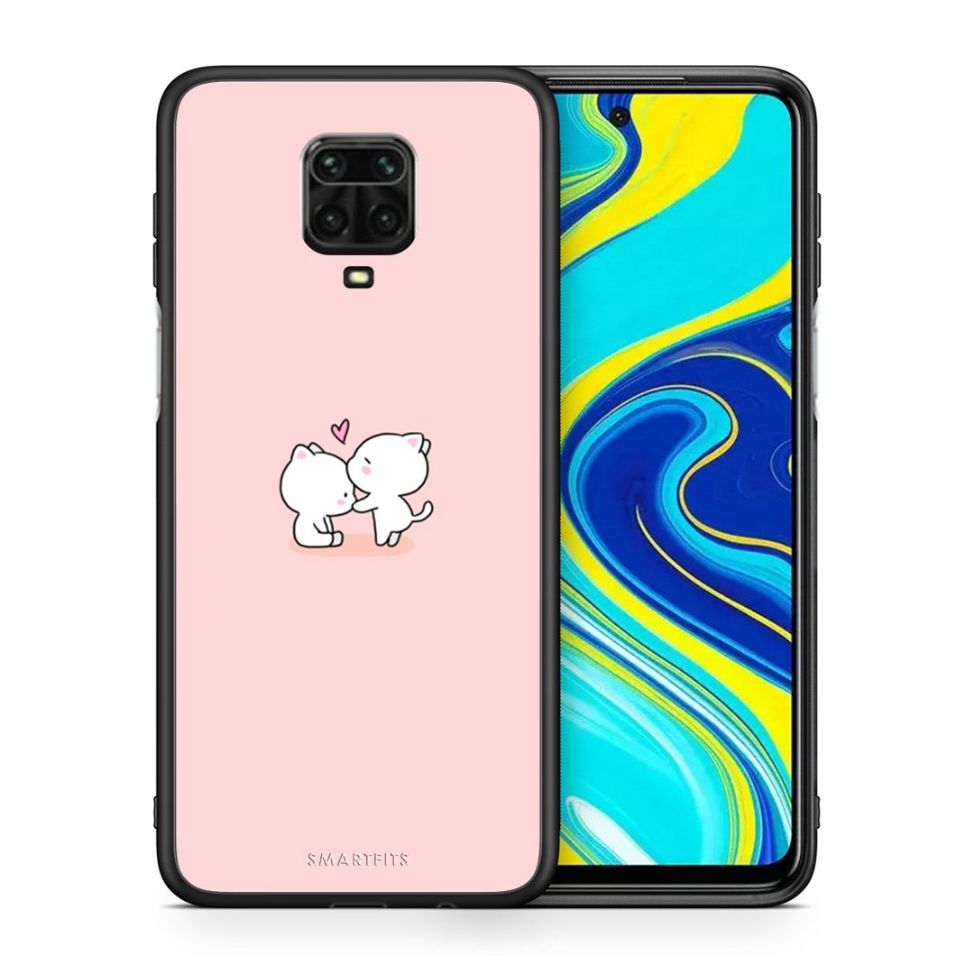 Θήκη Xiaomi Redmi Note 9S / 9 Pro Love Valentine από τη Smartfits με σχέδιο στο πίσω μέρος και μαύρο περίβλημα | Xiaomi Redmi Note 9S / 9 Pro Love Valentine case with colorful back and black bezels