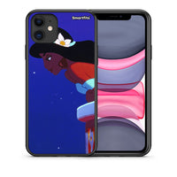 Thumbnail for Θήκη iPhone 11 Alladin And Jasmine Love 2 από τη Smartfits με σχέδιο στο πίσω μέρος και μαύρο περίβλημα | iPhone 11 Alladin And Jasmine Love 2 case with colorful back and black bezels