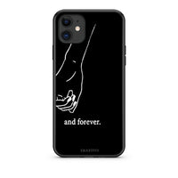 Thumbnail for iPhone 11 Always & Forever 2 Θήκη Αγίου Βαλεντίνου από τη Smartfits με σχέδιο στο πίσω μέρος και μαύρο περίβλημα | Smartphone case with colorful back and black bezels by Smartfits