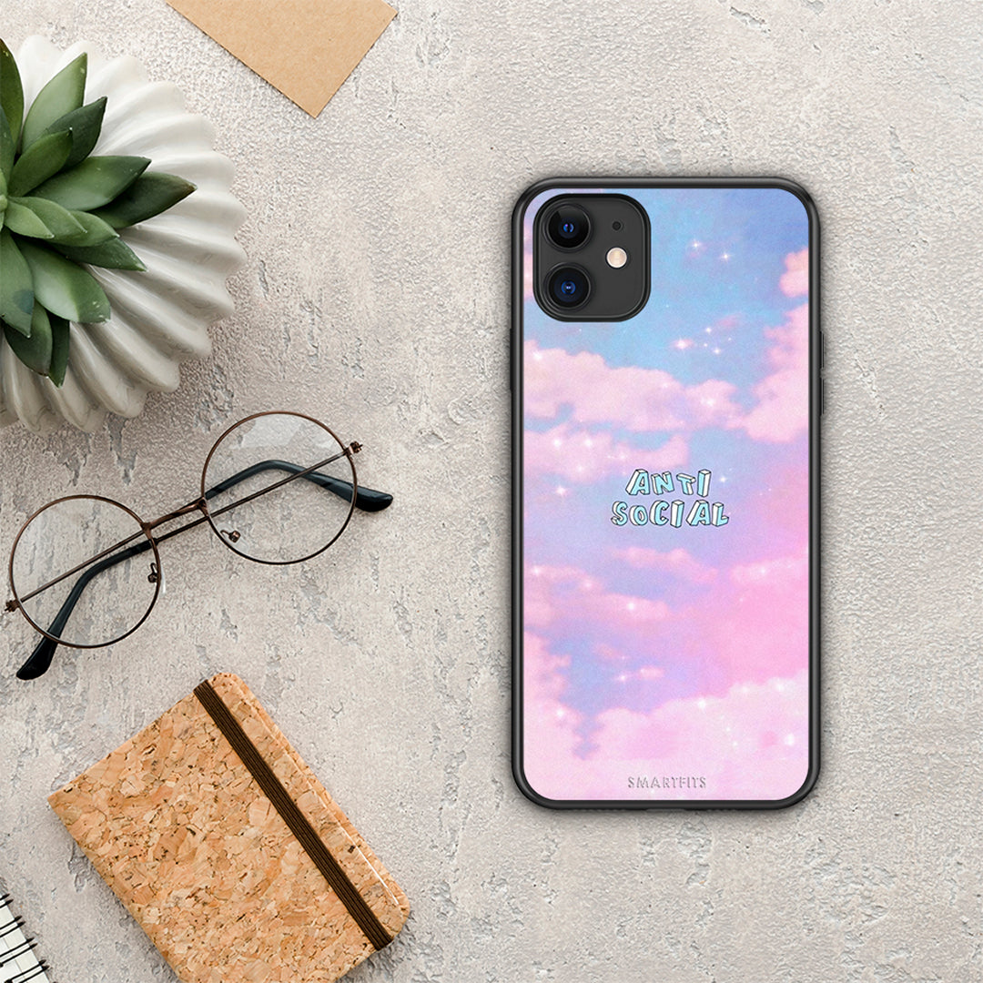 Anti Social - iPhone 11 case