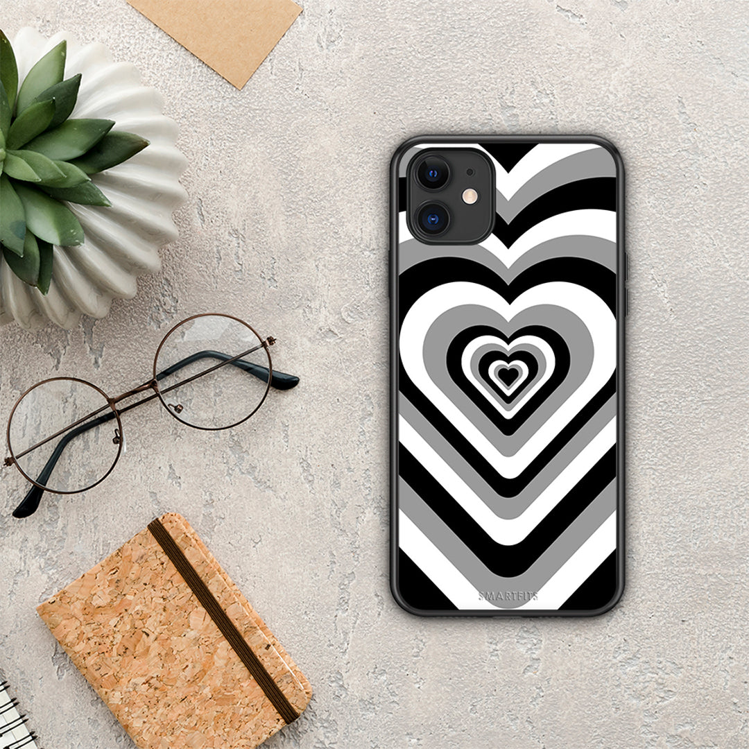 Black Hearts - iPhone 11 case