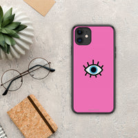 Thumbnail for Blue Eye Pink - iPhone 11 case