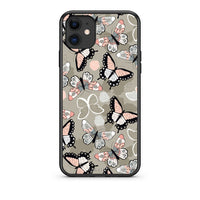 Thumbnail for 135 - iPhone 11  Butterflies Boho case, cover, bumper
