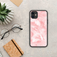 Thumbnail for Boho Pink Feather - iPhone 11 case 