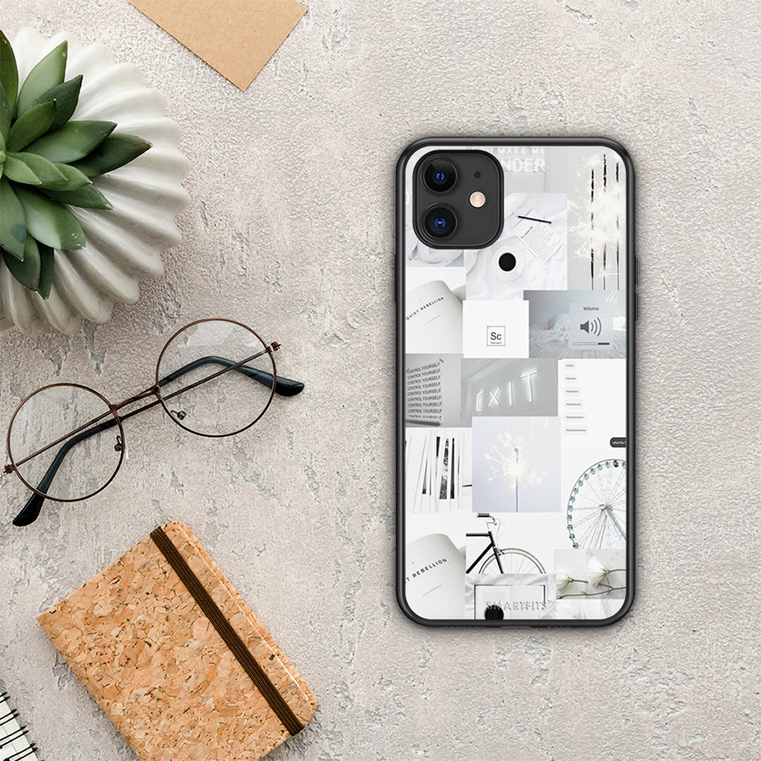 Collage Make Me Wonder - iPhone 11 case