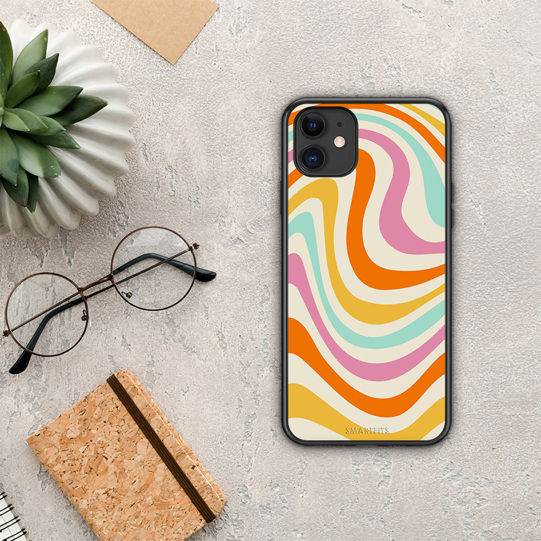 Colorful Waves - iPhone 11 case