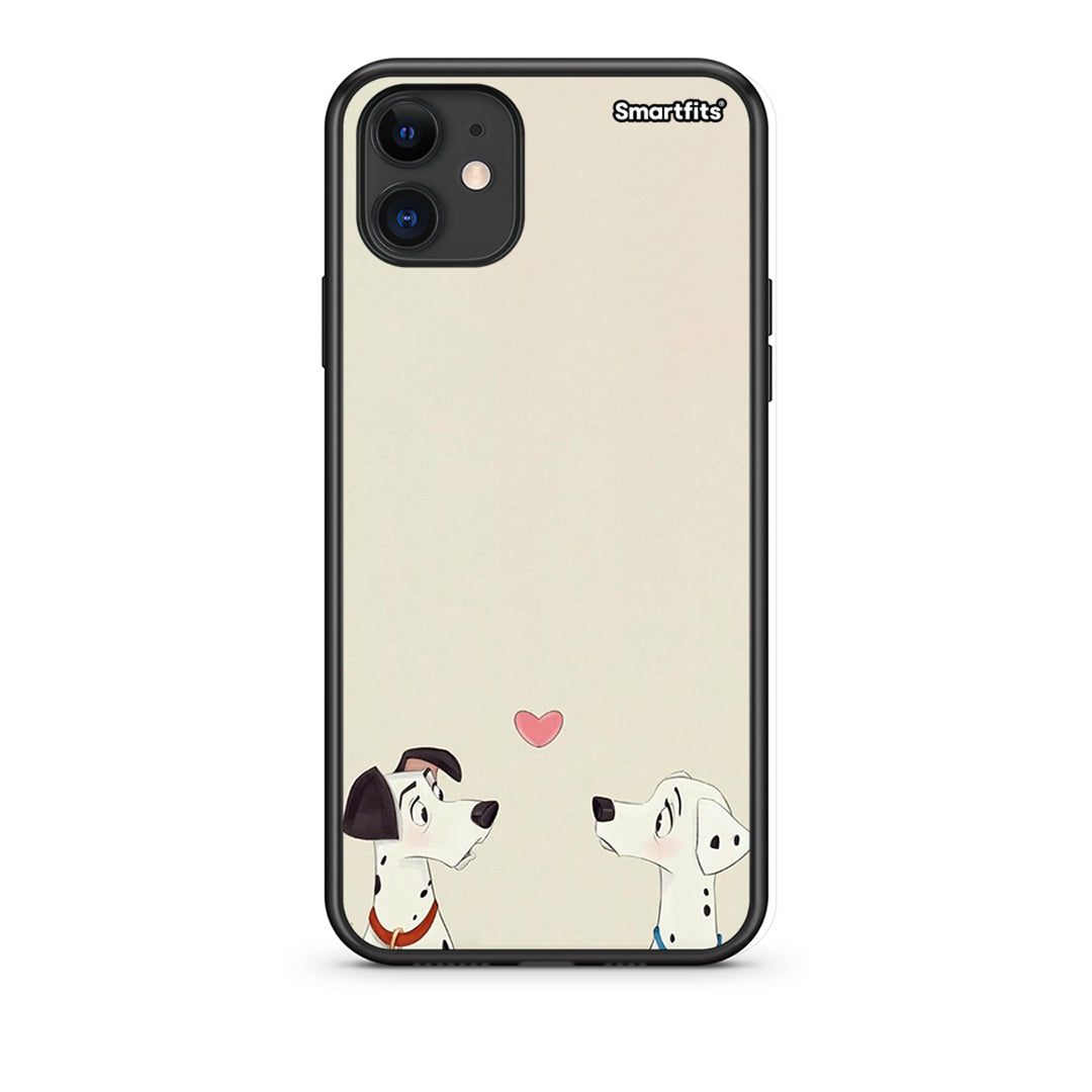 Dalmatians Love - iPhone 11 case