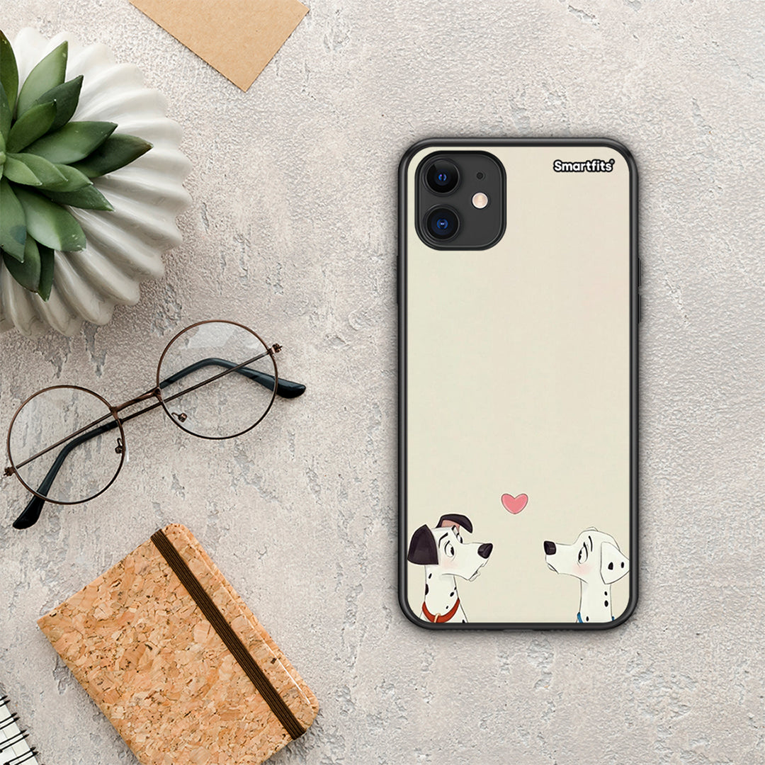 Dalmatians Love - iPhone 11 case