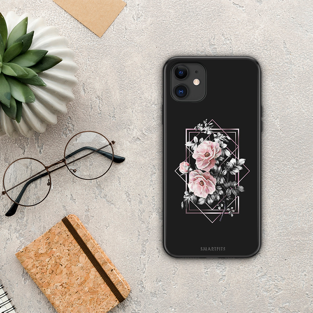 Flower Frame - iPhone 11 case