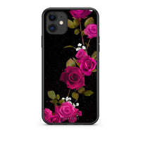 Thumbnail for 4 - iPhone 11 Red Roses Flower case, cover, bumper