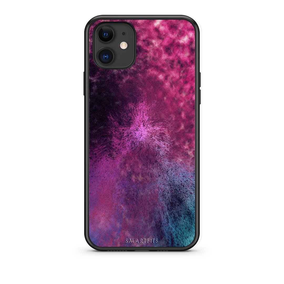 52 - iPhone 11  Aurora Galaxy case, cover, bumper