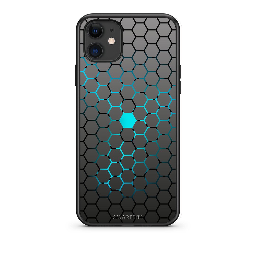 40 - iPhone 11  Hexagonal Geometric case, cover, bumper