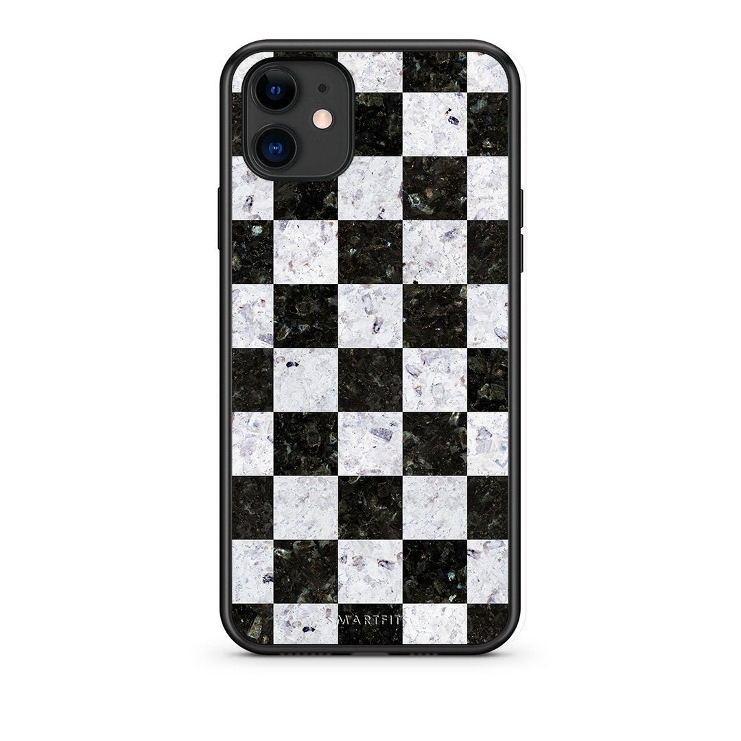 4 - iPhone 11 Square Geometric Marble case, cover, bumper