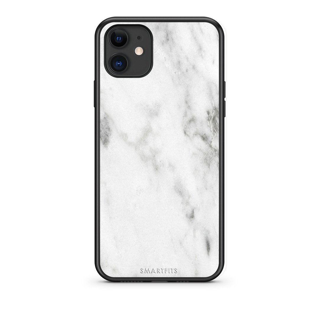 2 - iPhone 11  White marble case, cover, bumper