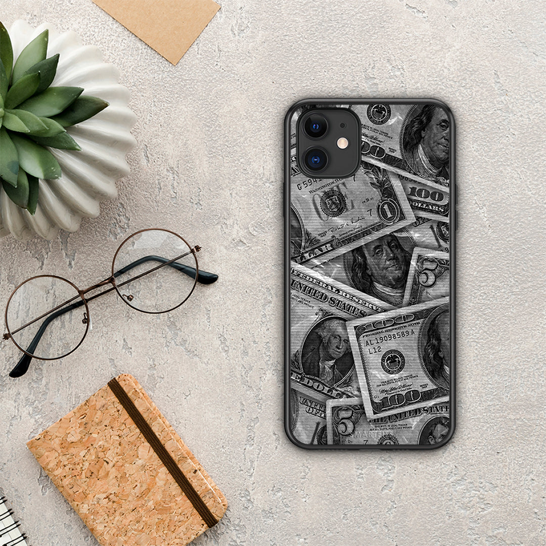 Money Dollars - iPhone 11 case