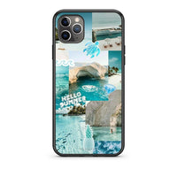 Thumbnail for iPhone 11 Pro Max Aesthetic Summer Θήκη από τη Smartfits με σχέδιο στο πίσω μέρος και μαύρο περίβλημα | Smartphone case with colorful back and black bezels by Smartfits