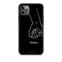 Thumbnail for iPhone 11 Pro Max Always & Forever 1 Θήκη Αγίου Βαλεντίνου από τη Smartfits με σχέδιο στο πίσω μέρος και μαύρο περίβλημα | Smartphone case with colorful back and black bezels by Smartfits