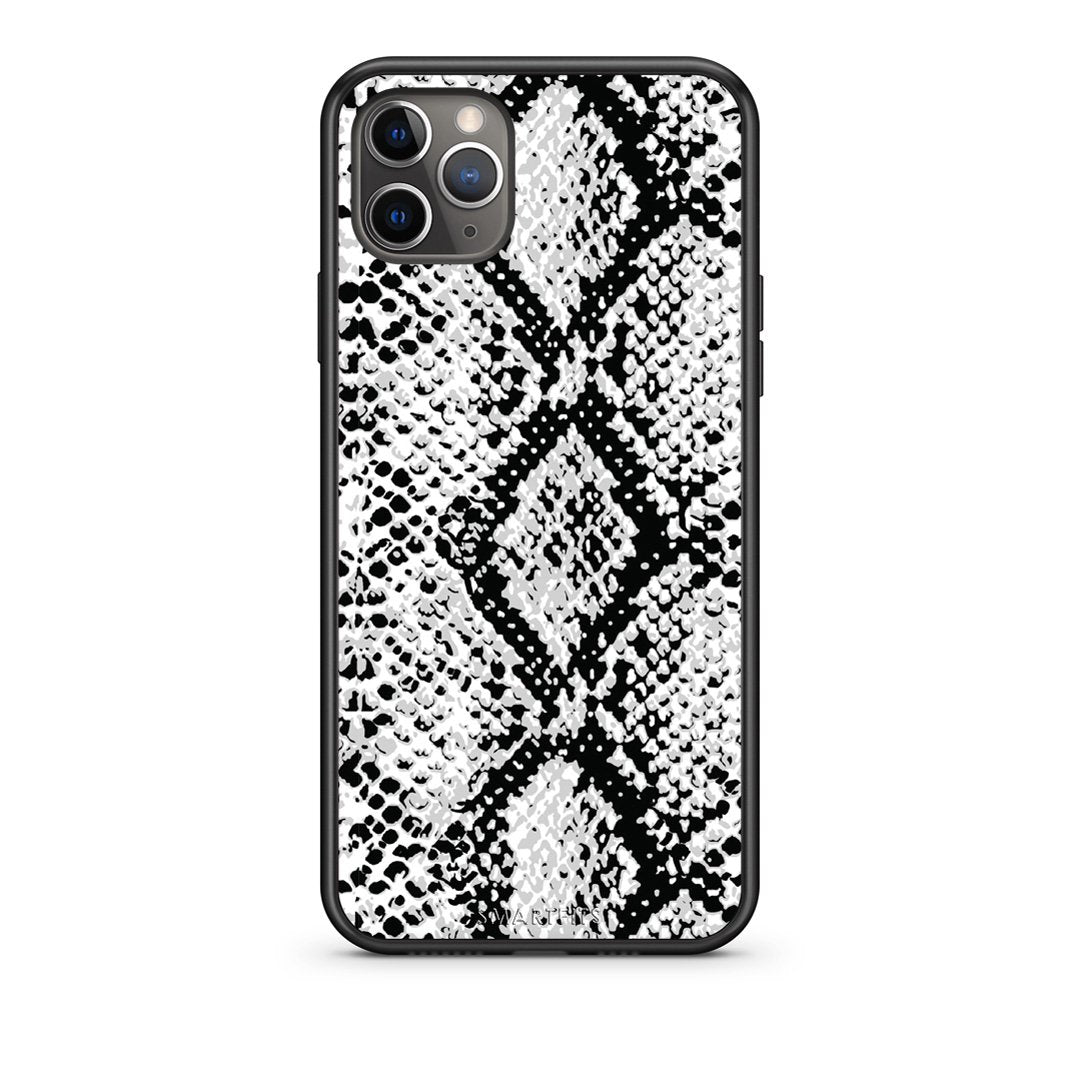 24 - iPhone 11 Pro Max  White Snake Animal case, cover, bumper