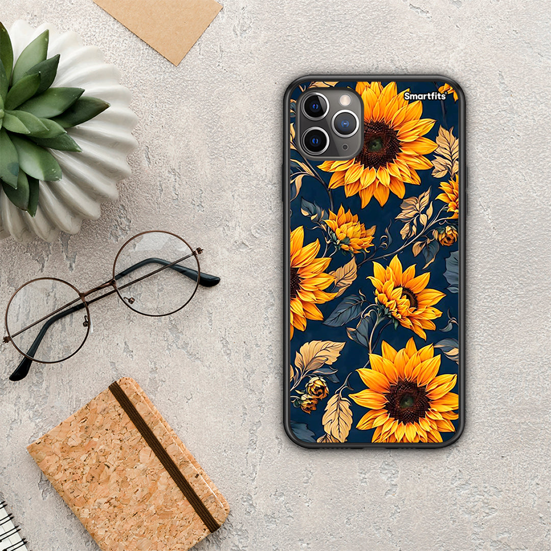 Autumn Sunflowers - iPhone 11 Pro θήκη