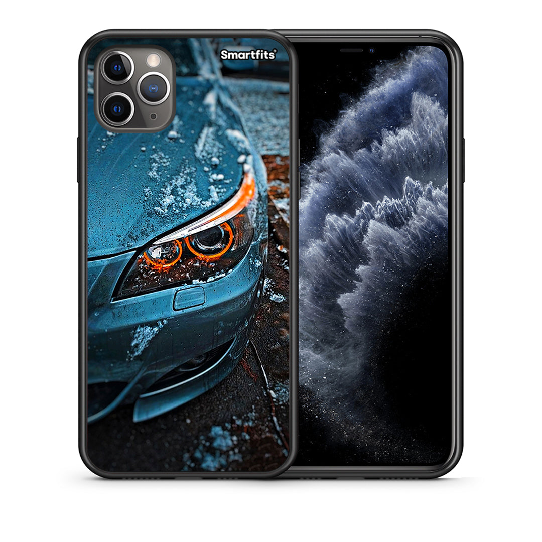 Θήκη iPhone 11 Pro Bmw E60 από τη Smartfits με σχέδιο στο πίσω μέρος και μαύρο περίβλημα | iPhone 11 Pro Bmw E60 case with colorful back and black bezels