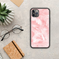 Thumbnail for Boho Pink Feather - iPhone 11 Pro case 