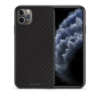 Thumbnail for Θήκη iPhone 11 Pro Max Carbon Black από τη Smartfits με σχέδιο στο πίσω μέρος και μαύρο περίβλημα | iPhone 11 Pro Max Carbon Black case with colorful back and black bezels