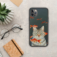 Thumbnail for Cat Goldfish - iPhone 11 Pro max case