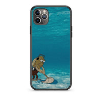 Thumbnail for iPhone 11 Pro Clean The Ocean Θήκη από τη Smartfits με σχέδιο στο πίσω μέρος και μαύρο περίβλημα | Smartphone case with colorful back and black bezels by Smartfits