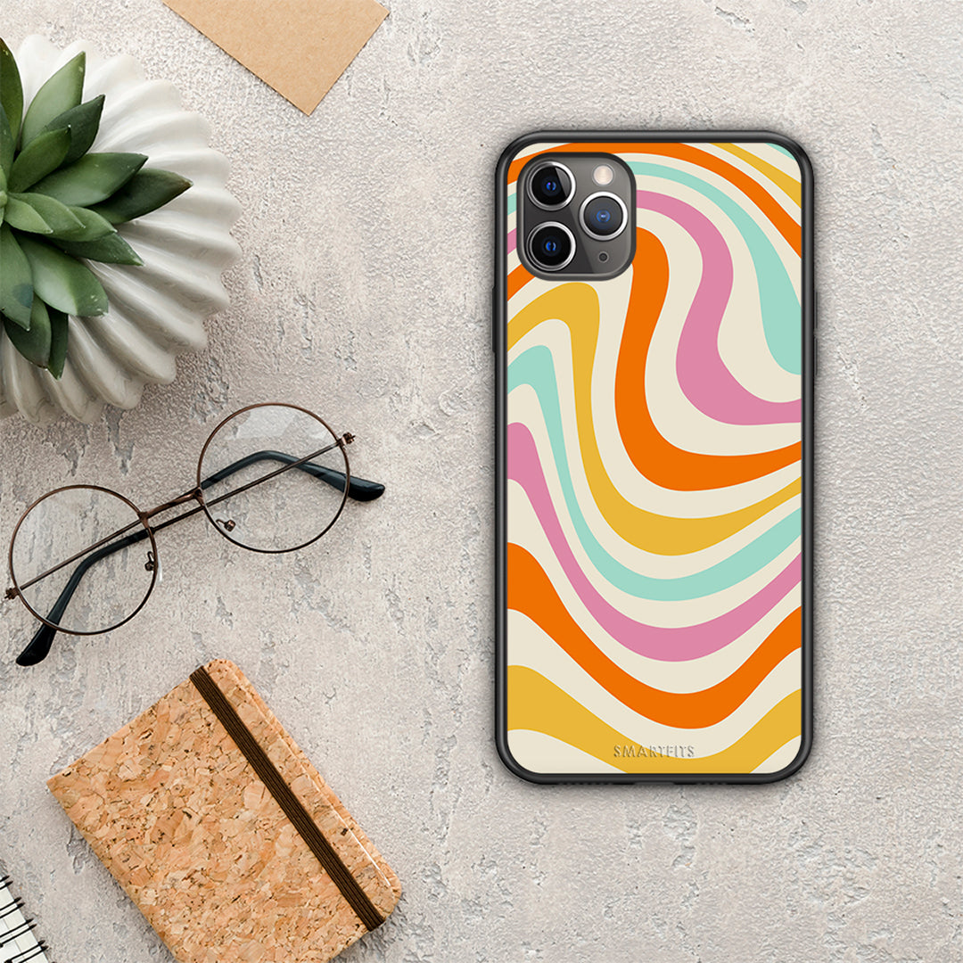 Colorful Waves - iPhone 11 Pro case