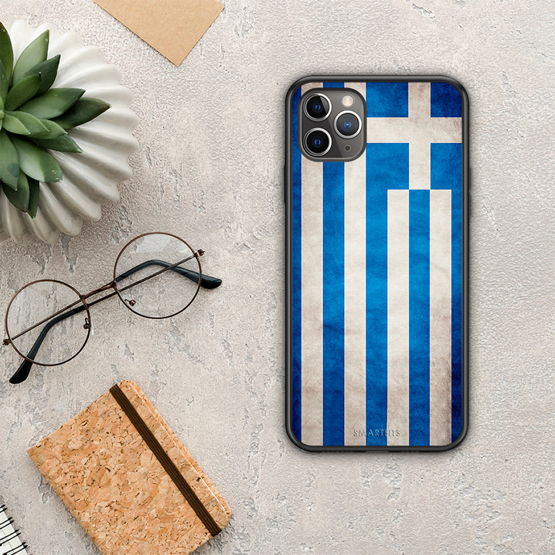 Flag Greek - iPhone 11 Pro case